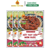 Hương Việt Xưa Vietnamese Shrimp Paste Pork Stir-Fry Sauce – 3 Packs × 2.9 oz