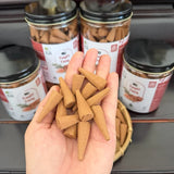 Cedarwood & Himalayan Pink Salt Incense Cones – 14.8 oz (210 Cones)