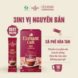 Combo 2 Boxes L’amant Café 3-in-1 Instant Coffee | Original Flavor | 20 Sachets (11.3 oz)
