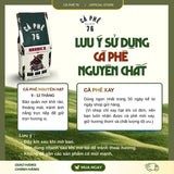 Pure Roasted Cau Dat Arabica Coffee