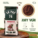 Pure Roasted Cau Dat Arabica Coffee