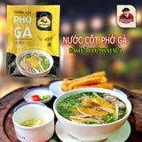 Vietnamese Chicken Pho Concentrated Soup Base – 2 Packs × 5.3 oz
