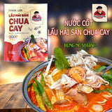 Spicy &amp; Sour Seafood Hot Pot Soup Base – 2 Packs × 7.1 oz