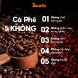 Scafe Vietnam Pure Roasted Ground Coffee – Robusta Honey – 200 g
