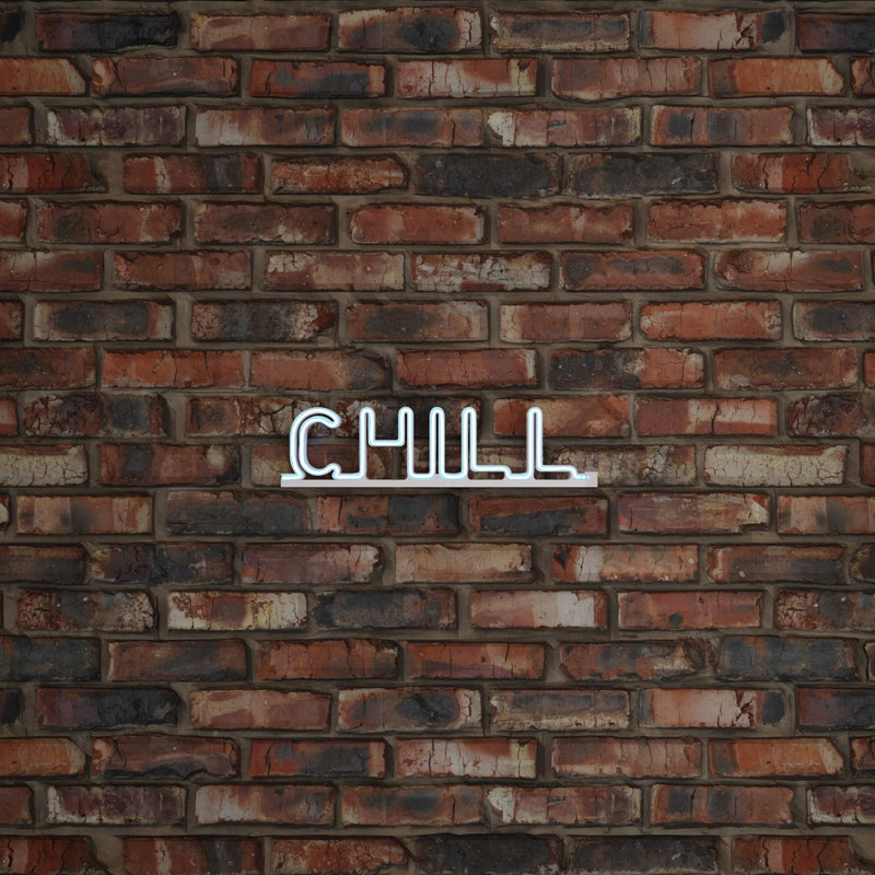 Chill Led Neon Sign - Self Standing