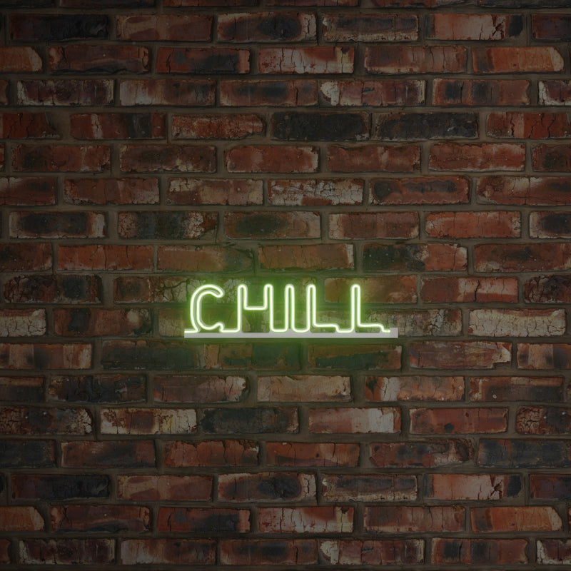 Chill Led Neon Sign - Self Standing