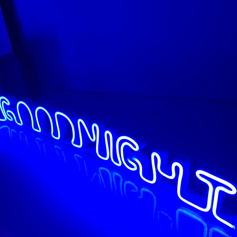 Goodnight Led Neon Sign - Self Standing