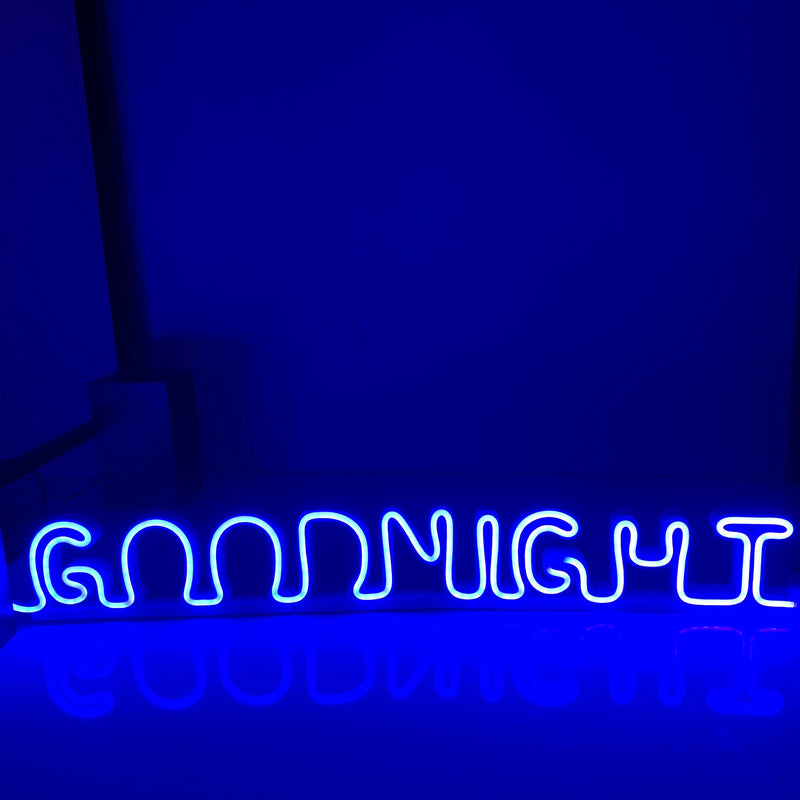 Goodnight Led Neon Sign - Self Standing