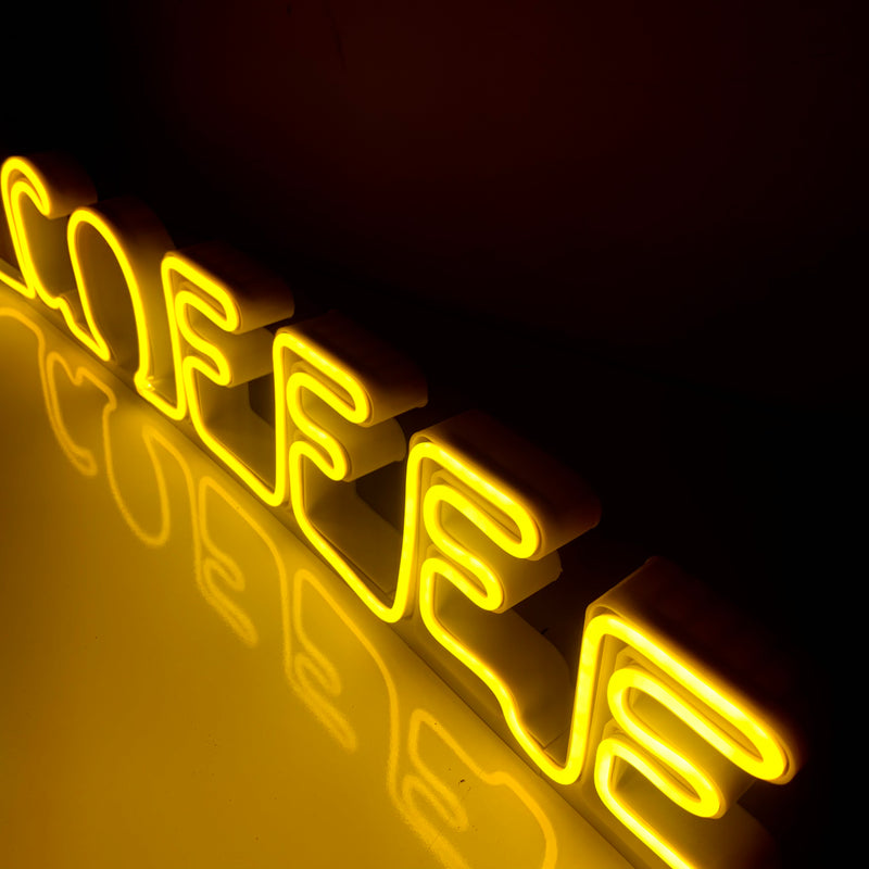 Coffee Led Neon Sign - Self Standing