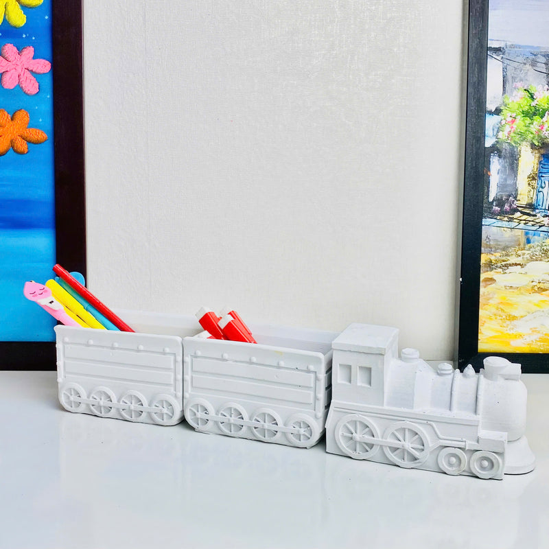 Vintage Train Model Planter