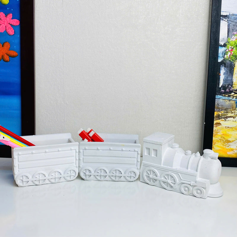 Vintage Train Model Planter