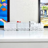 Train Model Decor - Unique Succulent Planter - Tooth Holder - Bath Decor