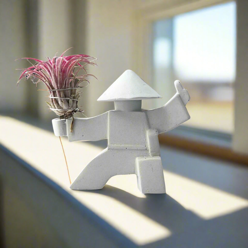 Minimalist Warrior Statue