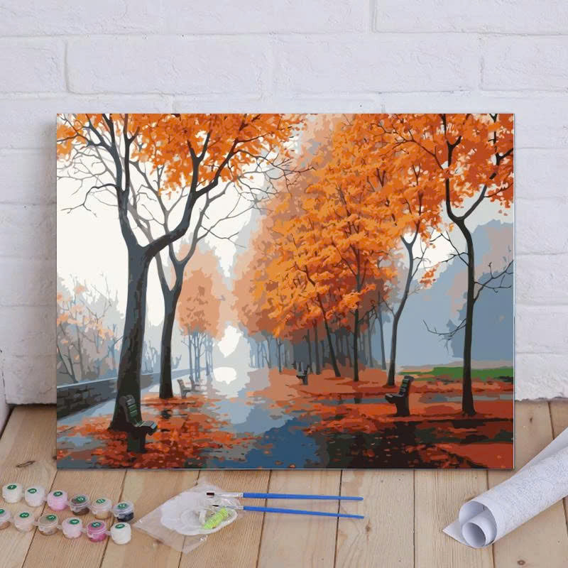 Tree Painting by Numbers