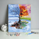 Tree Painting by Numbers