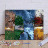 Tree Painting by Numbers