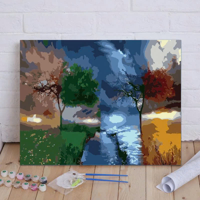 Tree Painting by Numbers