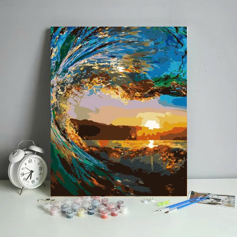 Tree Painting by Numbers