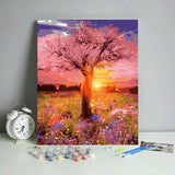 Tree Painting by Numbers