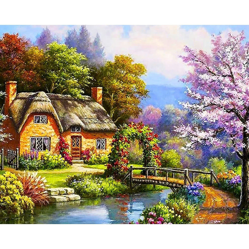 Scenery Painting by Number 16x20 inch