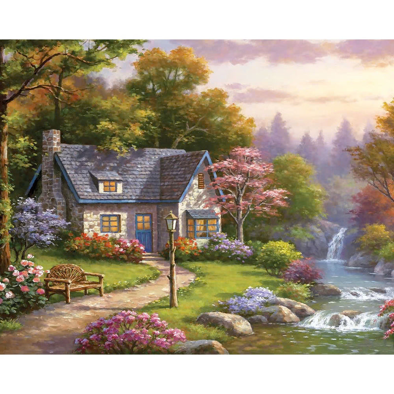 Scenery Painting by Number 16x20 inch