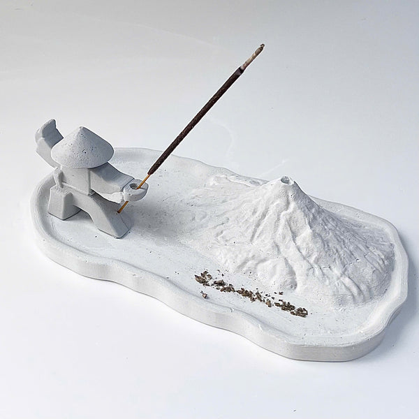 Warrior incense holder