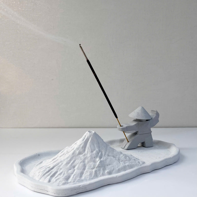 Warrior incense holder