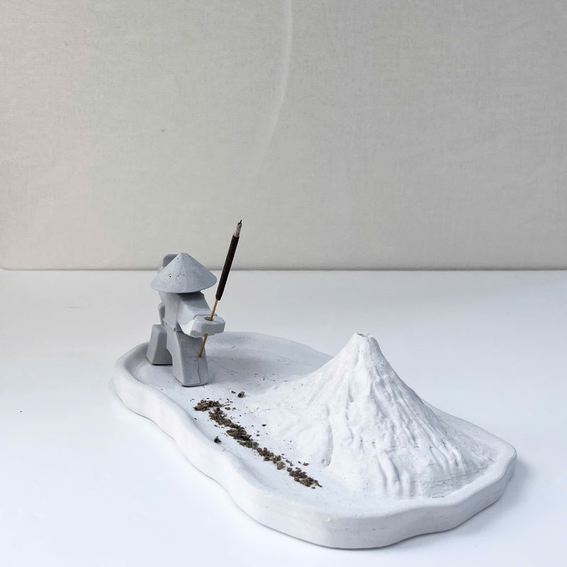 Warrior incense holder