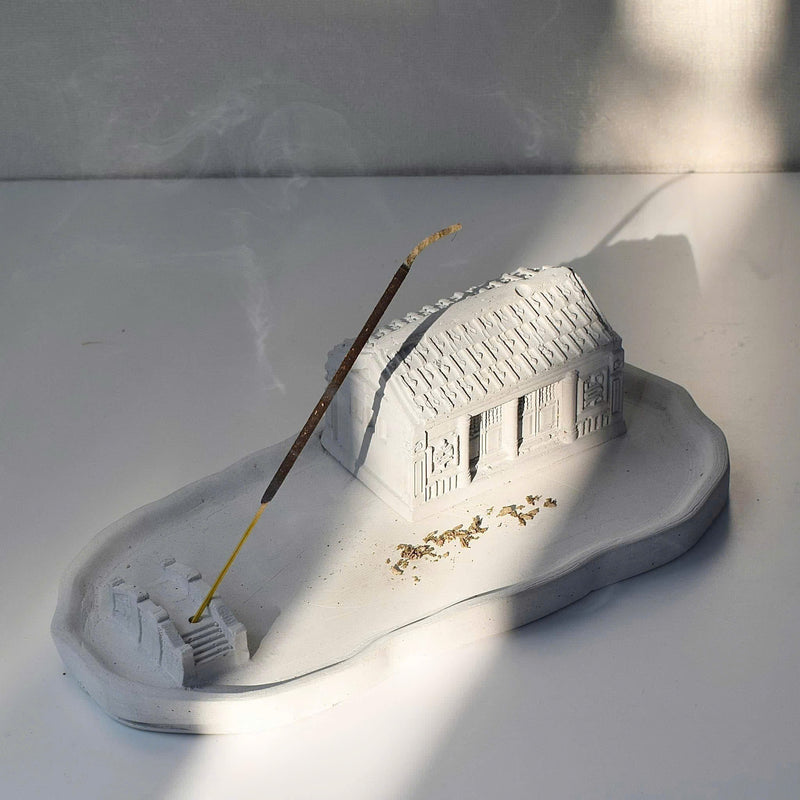 Pagoda incense holder