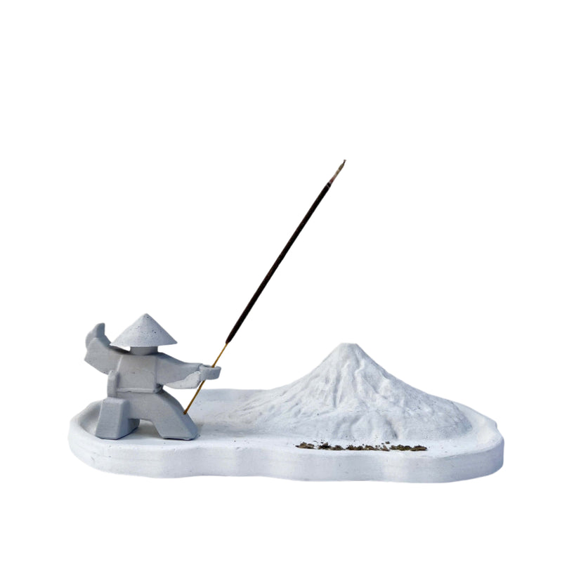Warrior incense holder