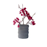 Modern Wavy Textured Indoor Planter Pot