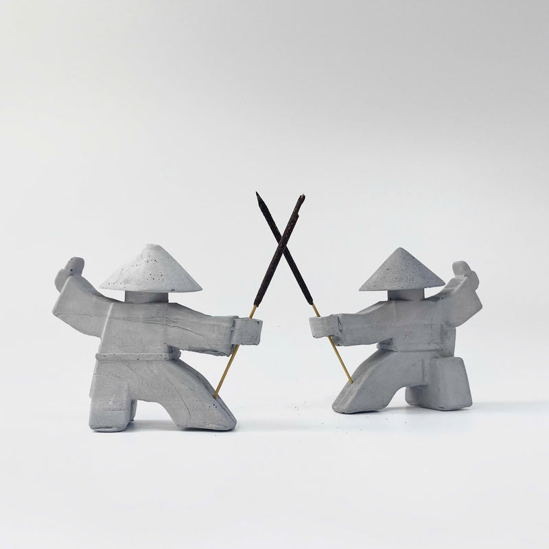 Minimalist Warrior Statue