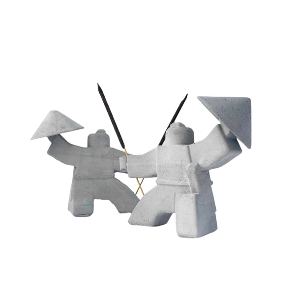 Minimalist Warrior Statue