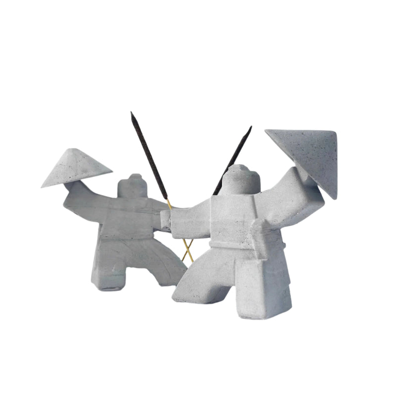 Minimalist Warrior Statue