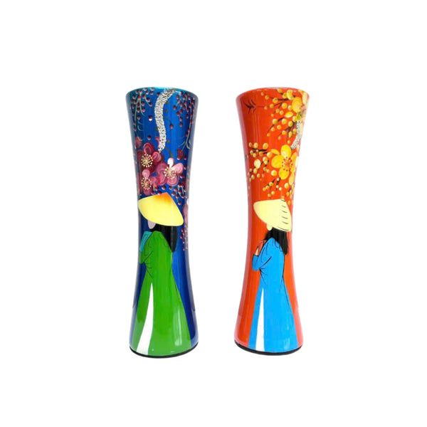 Vietnames Lacquer Vase