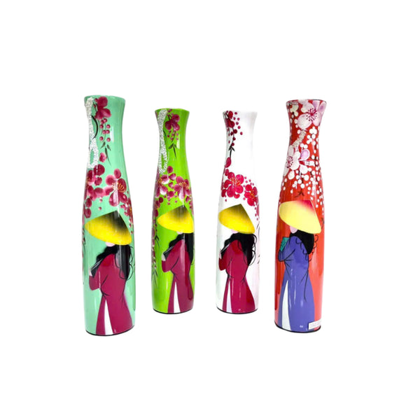 Handmade Lacquered Flower Vase