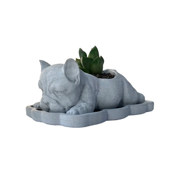 The French Bulldog-Shaped Plant Pot