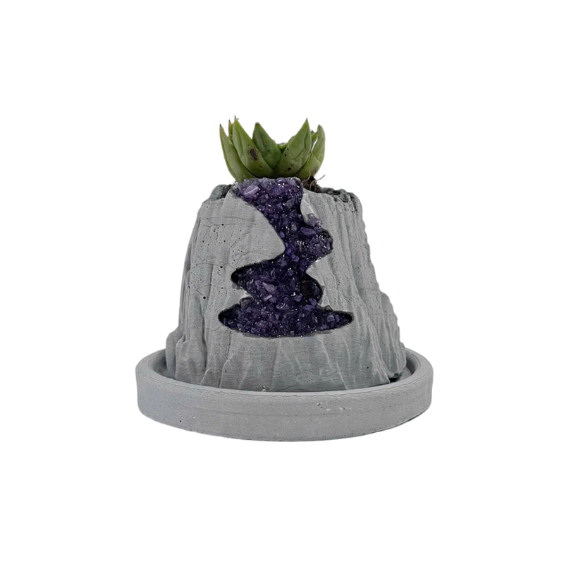 Volcanic Flow Rock Planter - Way Volcano