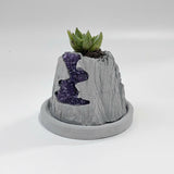 Volcanic Flow Rock Planter - Way Volcano