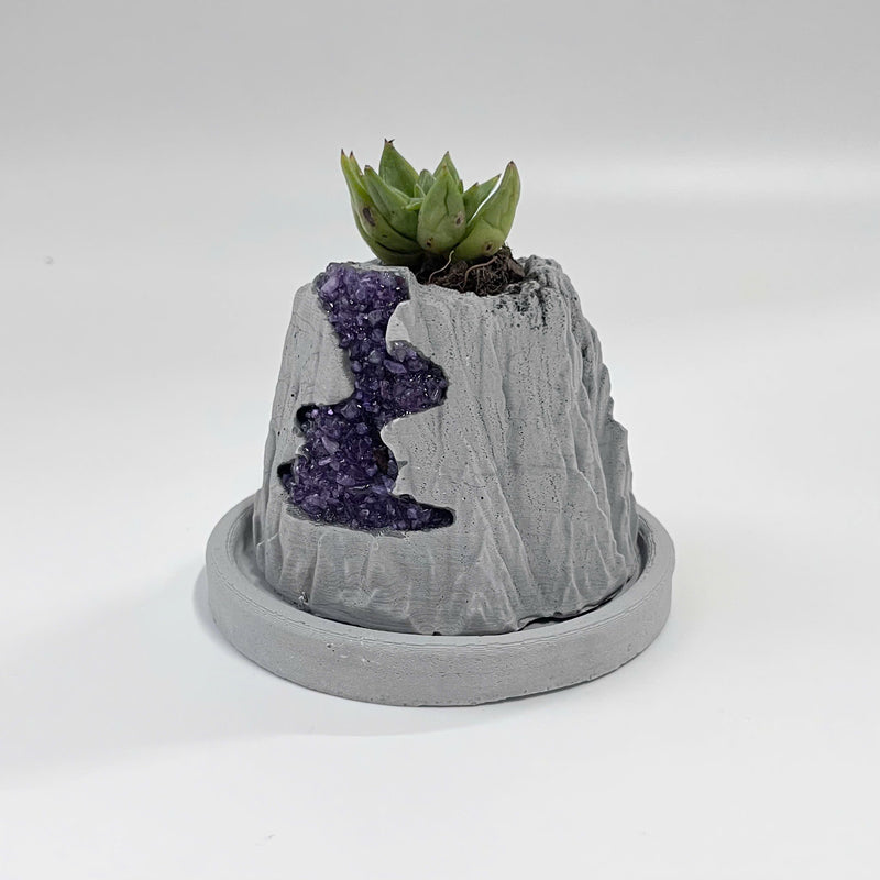 Volcanic Flow Rock Planter - Way Volcano
