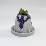 Volcanic Flow Rock Planter - Arrow Volcano