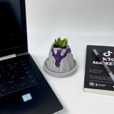 Volcanic Flow Rock Planter - Arrow Volcano