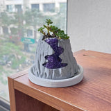 Volcanic Flow Rock Planter - Way Volcano
