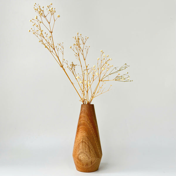 Wooden Flower Vase (ylindrical vase)