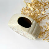 Mini Ceramic Flower Vase (Two Cats)