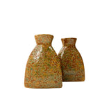 Mini Ceramic Flower Vase (Triangle SH)