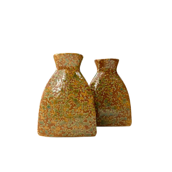 Mini Ceramic Flower Vase (Triangle SH)