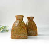 Mini Ceramic Flower Vase (Triangle SH)