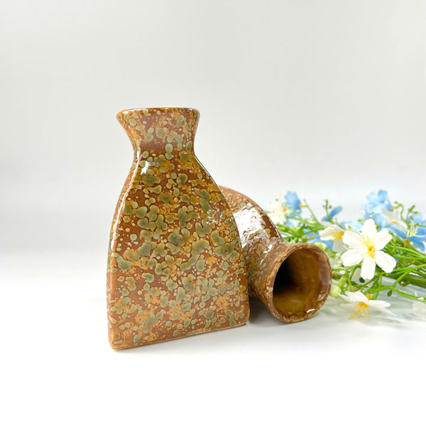Mini Ceramic Flower Vase (Triangle SH)
