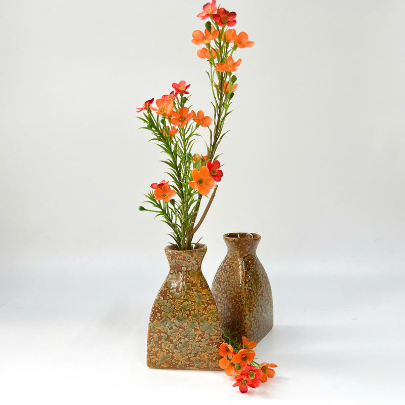 Mini Ceramic Flower Vase (Triangle SH)